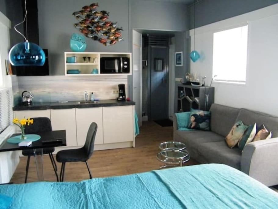 Studio Bed & Strand Scharendijke Extérieur photo